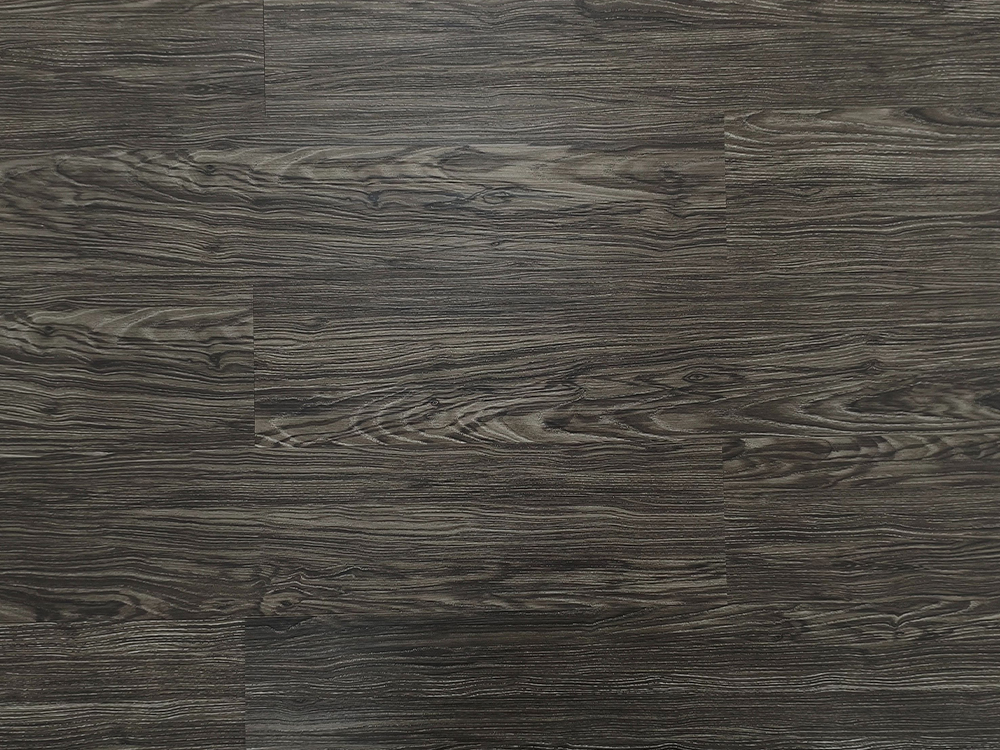 พื้น LVT ไม้สีเทาเข้ม 6×36 